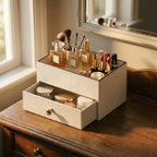 Leather Cosmetic Organizer